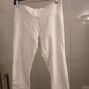 Lululemon White Active Leggings